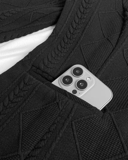 Blazer de manga larga, con solapa, con botones, con bolsillos
