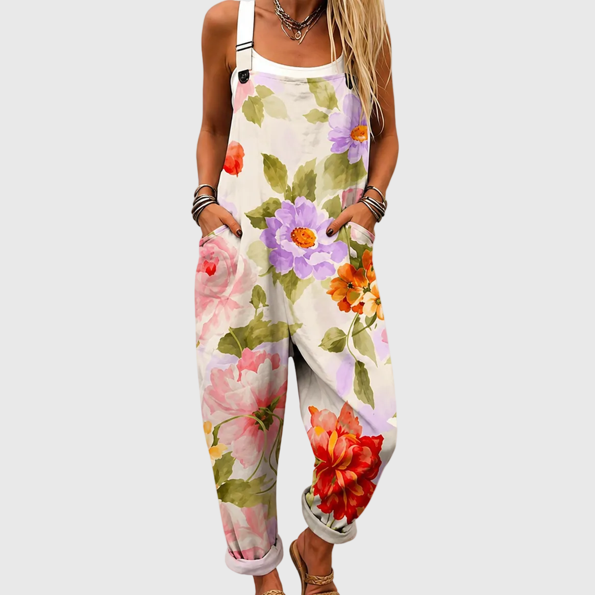 Peto floral de acuarela — Imagen 1