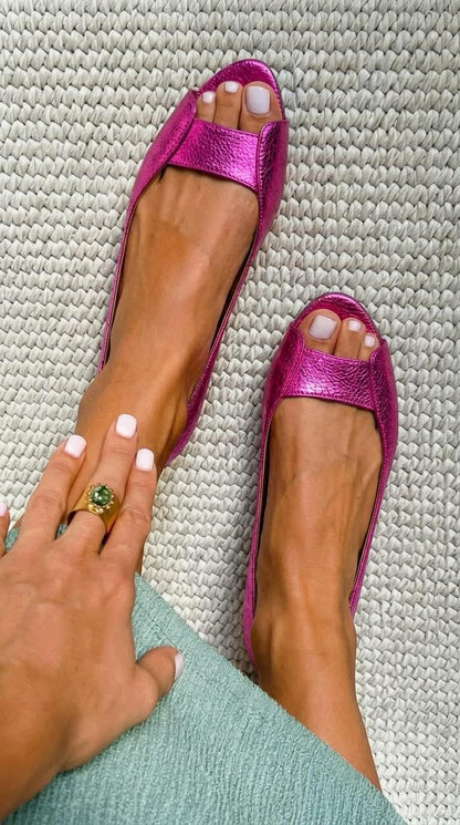 Sandalias Doradas Comfort Chic — Imagen 4